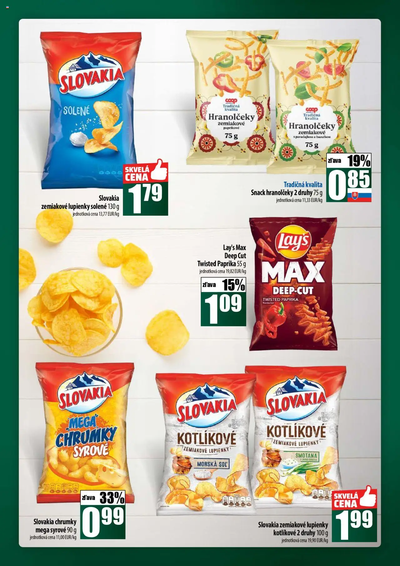 Nové COOP Jednota akcie – leták je platný od 02.10.2025 | Strana: 43 | Produkty: Paprika, Smotana, Soľ