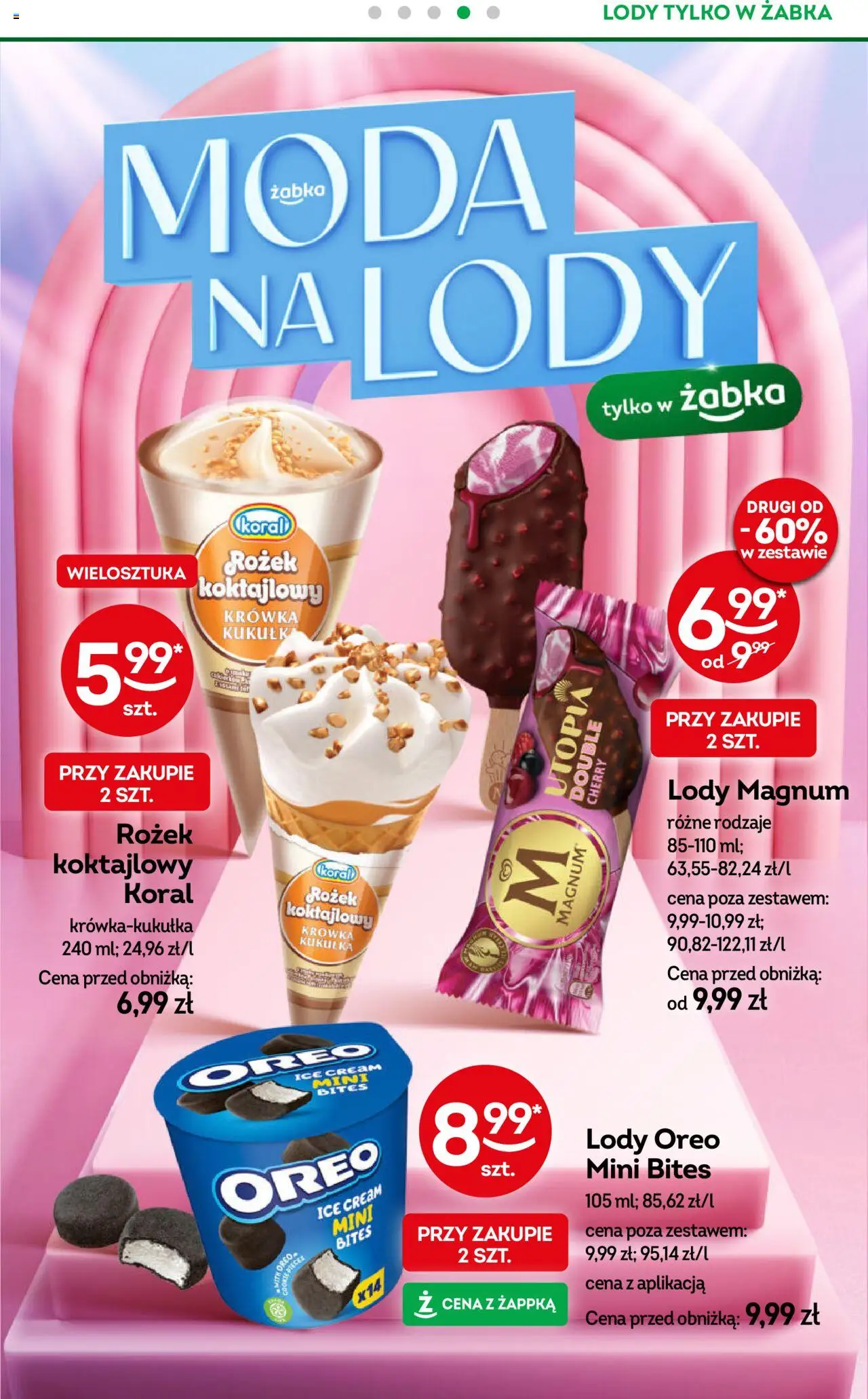 Żabka Gazetka od 04.06.2025 | Strona: 17 | Produkty: Carbonara, Sałatka