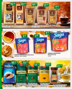 Pogląd oferty "Eurocash Gazetka" - ważna od 20.10.2025 | Strona: 24 | Produkty: Malina, Kawa ziarnista, Kawa rozpuszczalna, Kawa