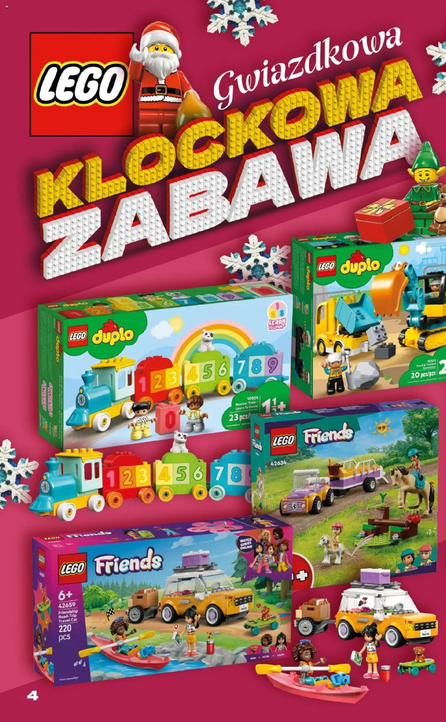 Twój Market Gazetka - Gwiazdka od 17.11.2025 | Strona: 4 | Produkty: Lego