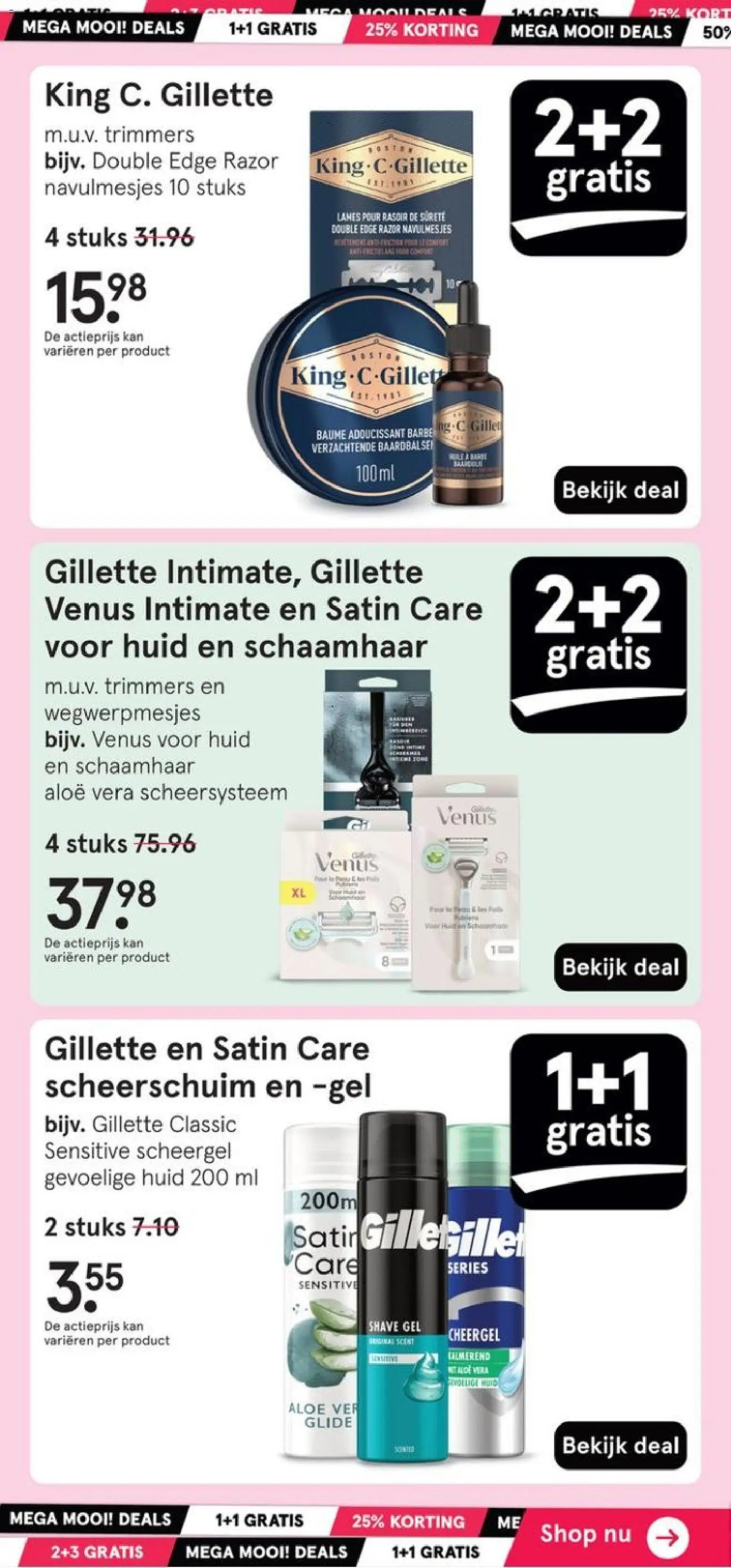 {H1} | Pagina: 16 | Producten: Kan, Gel, Scheerschuim