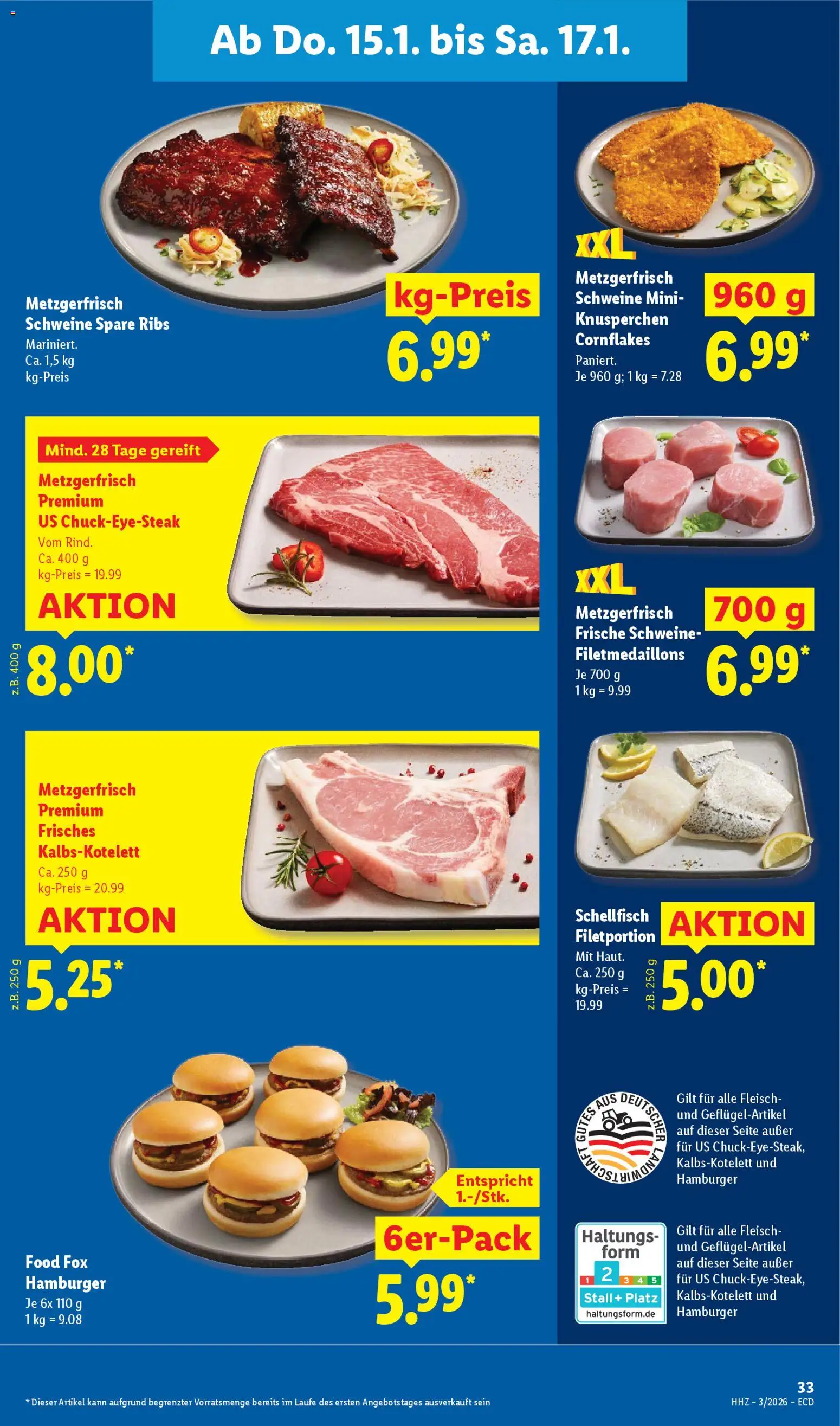 Lidl - Prospekt – gültig ab 12.01.2026 | Seite: 59 | Produkte: Spare ribs, Fleisch