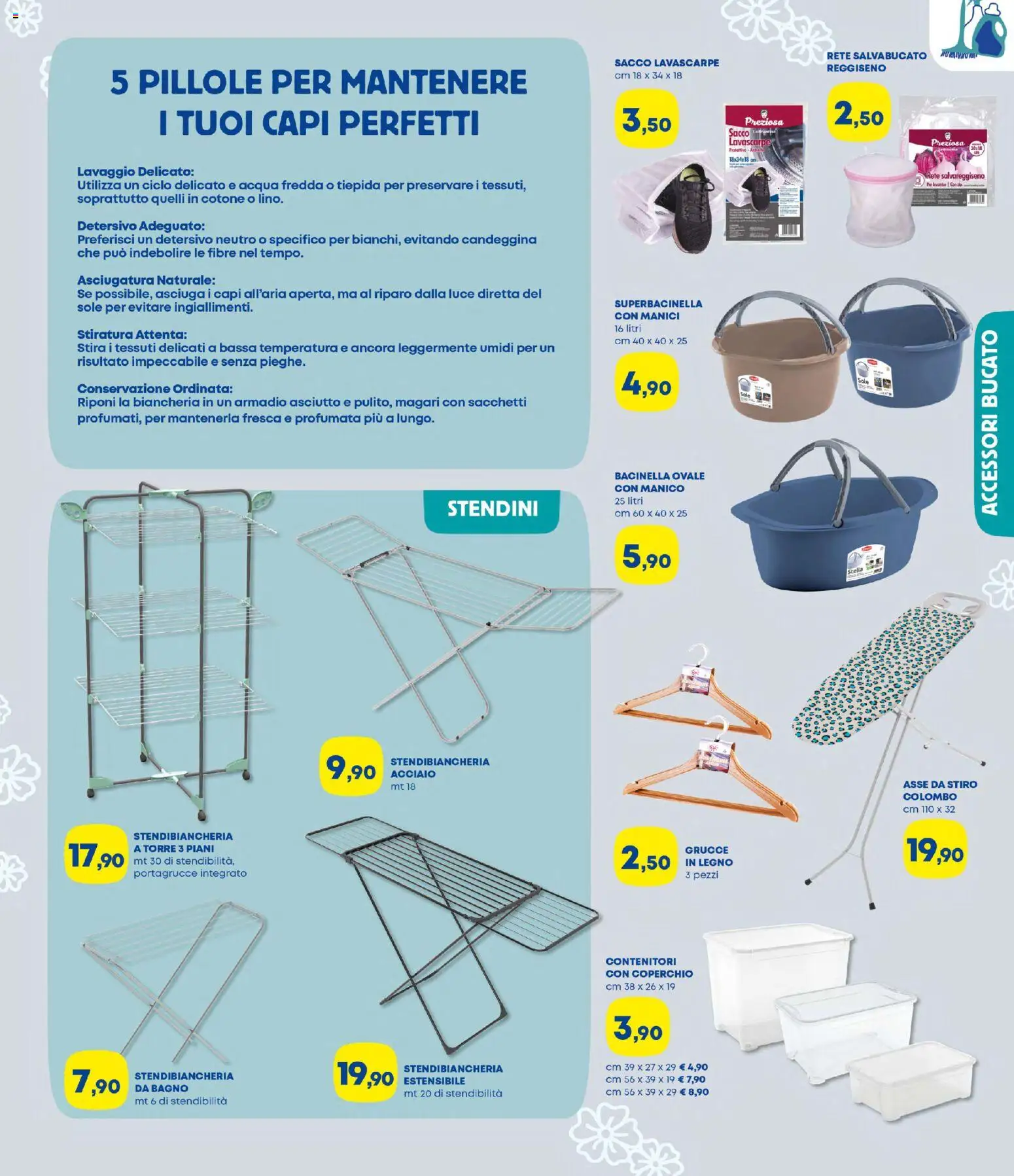 Volantino Panorama del 02.01.2026 | Pagina: 7 | Prodotti: Candeggina, Acqua, Stendibiancheria, Armadio
