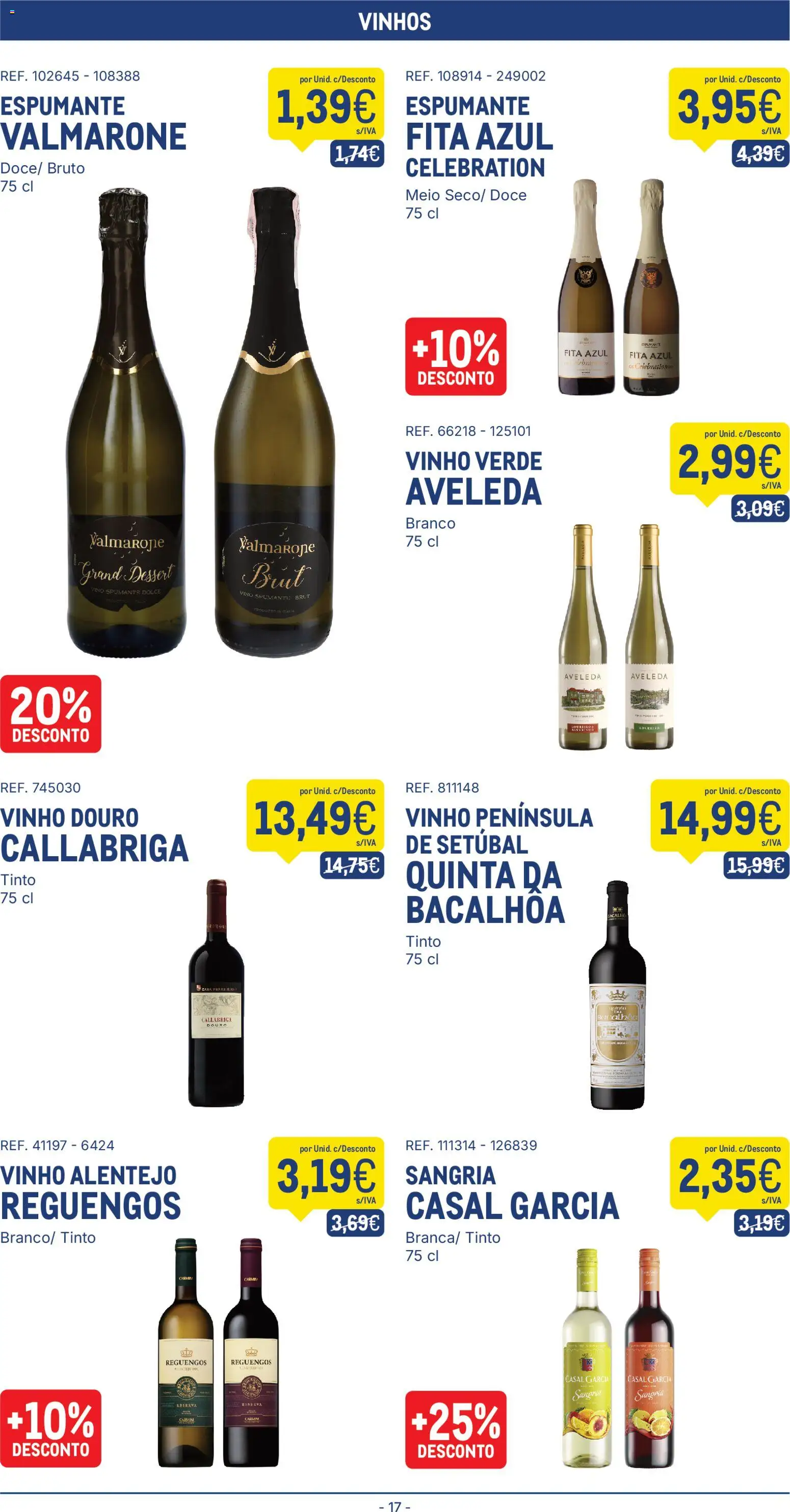 Makro folheto │ válido de 23.12.2025 | Página: 17 | Produtos: Espumante, Vinho