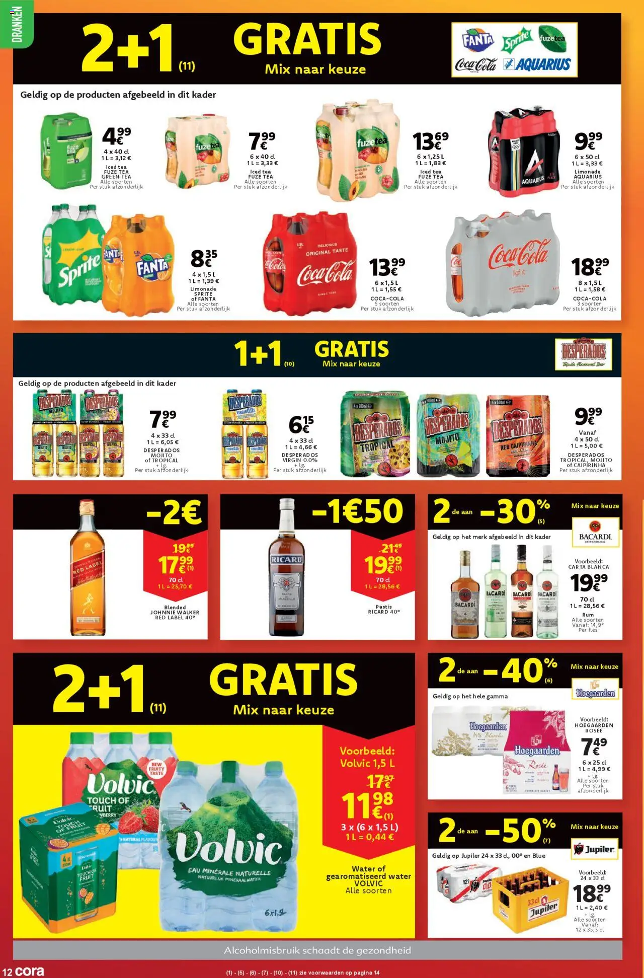  | Pagina: 12 | Producten: Fles, Sprite, Lasagne tészta, Mineraalwater