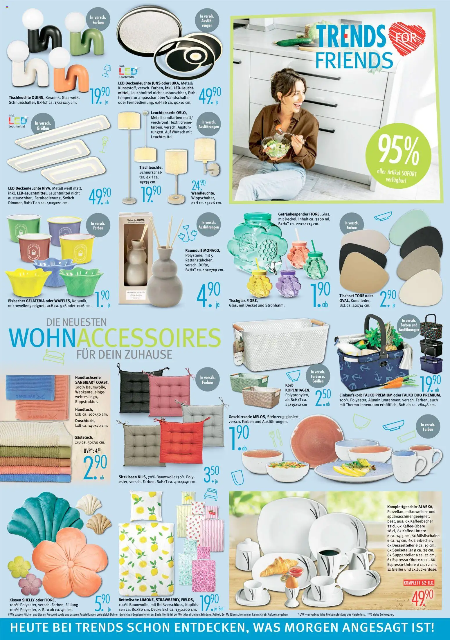 Trends Prospekt 	 – gültig ab 21.03.2026 | Seite: 6 | Produkte: Kissen, Decke, Creme, Kuchen