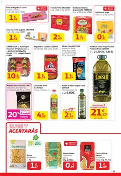 Vista previa Alcampo - Canarias válido desde el 15.01.2026 | Página: 15 | Productos: Aceite, Paté, Νερό καρύδας, Cocina