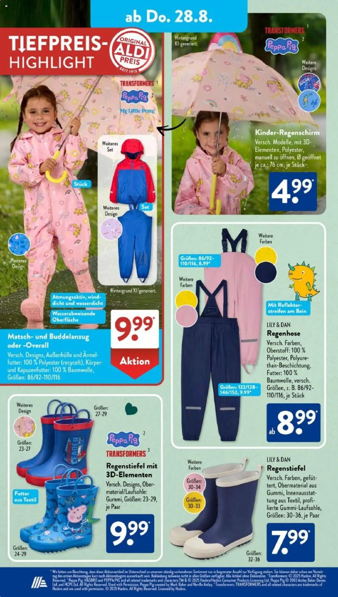 Aldi Süd Prospekt 	 - gültig ab dem 25.08.2025 | Seite: 12 | Produkte: Bekleidung, Overall
