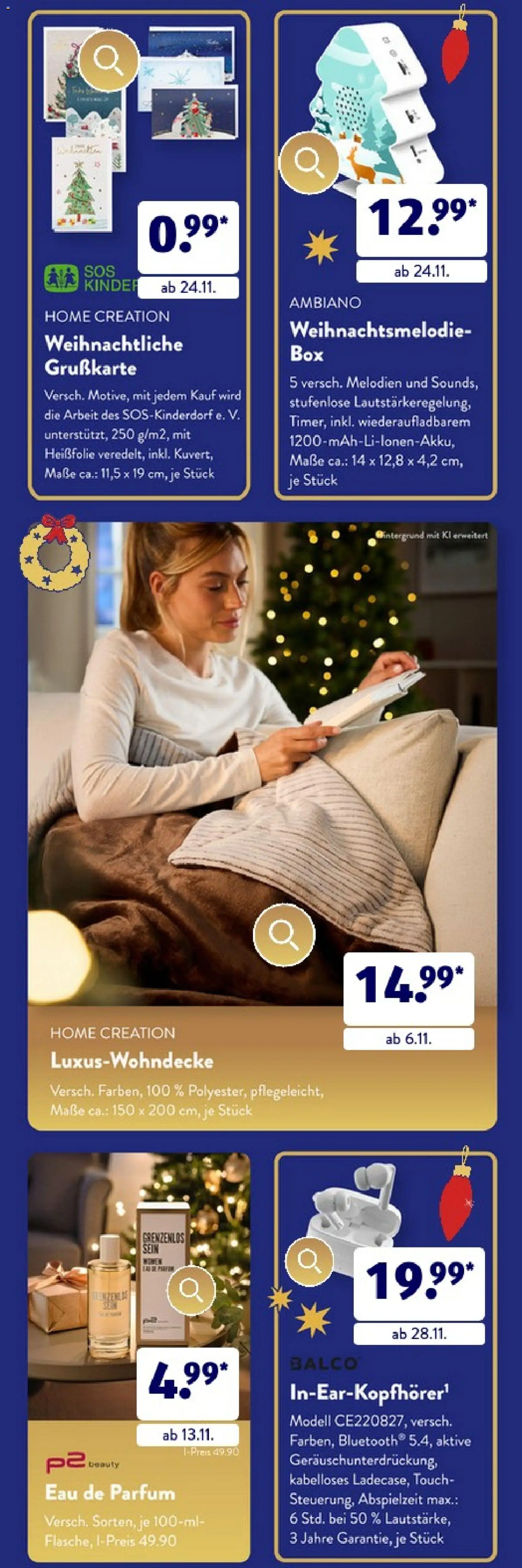 Aldi Süd Weihnachtsbroschüre November 2025 – gültig ab 01.11.2025 | Seite: 11