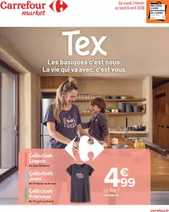 Carrefour Market - Prévisualisation de Carrefour Market Textile valide à partir de 03.02.2026