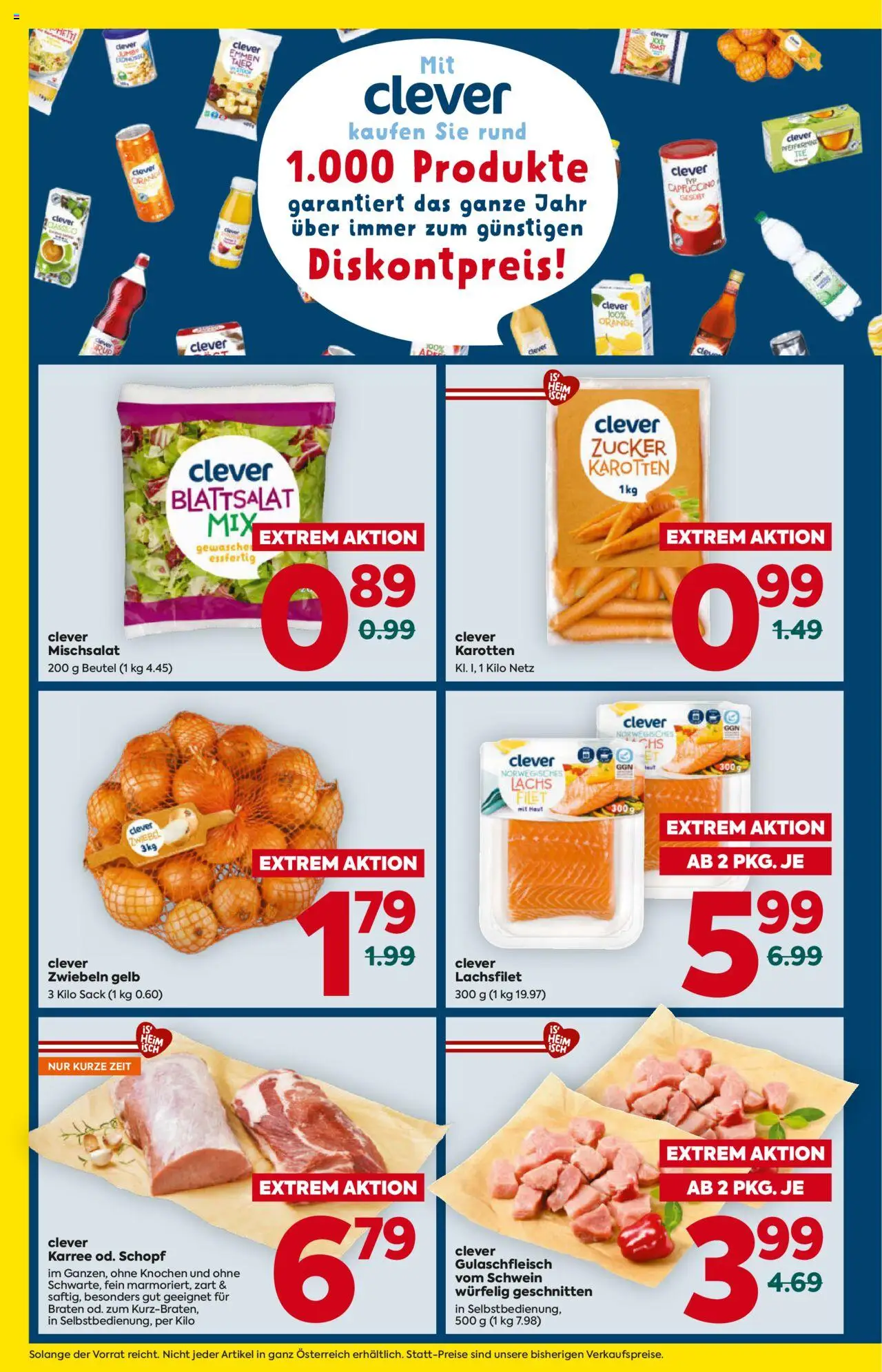 Billa Flugblatt - Burgenland gültig ab 09.10.2025 | Seite: 4 | Produkte: Zwiebeln, Zucker