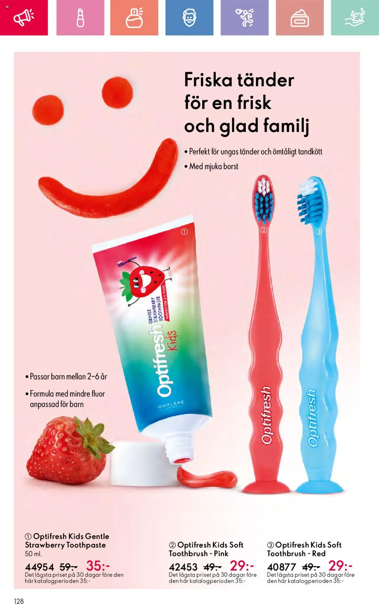 Oriflame reklamblad aktuell från 03.08.2025 | Sida: 128