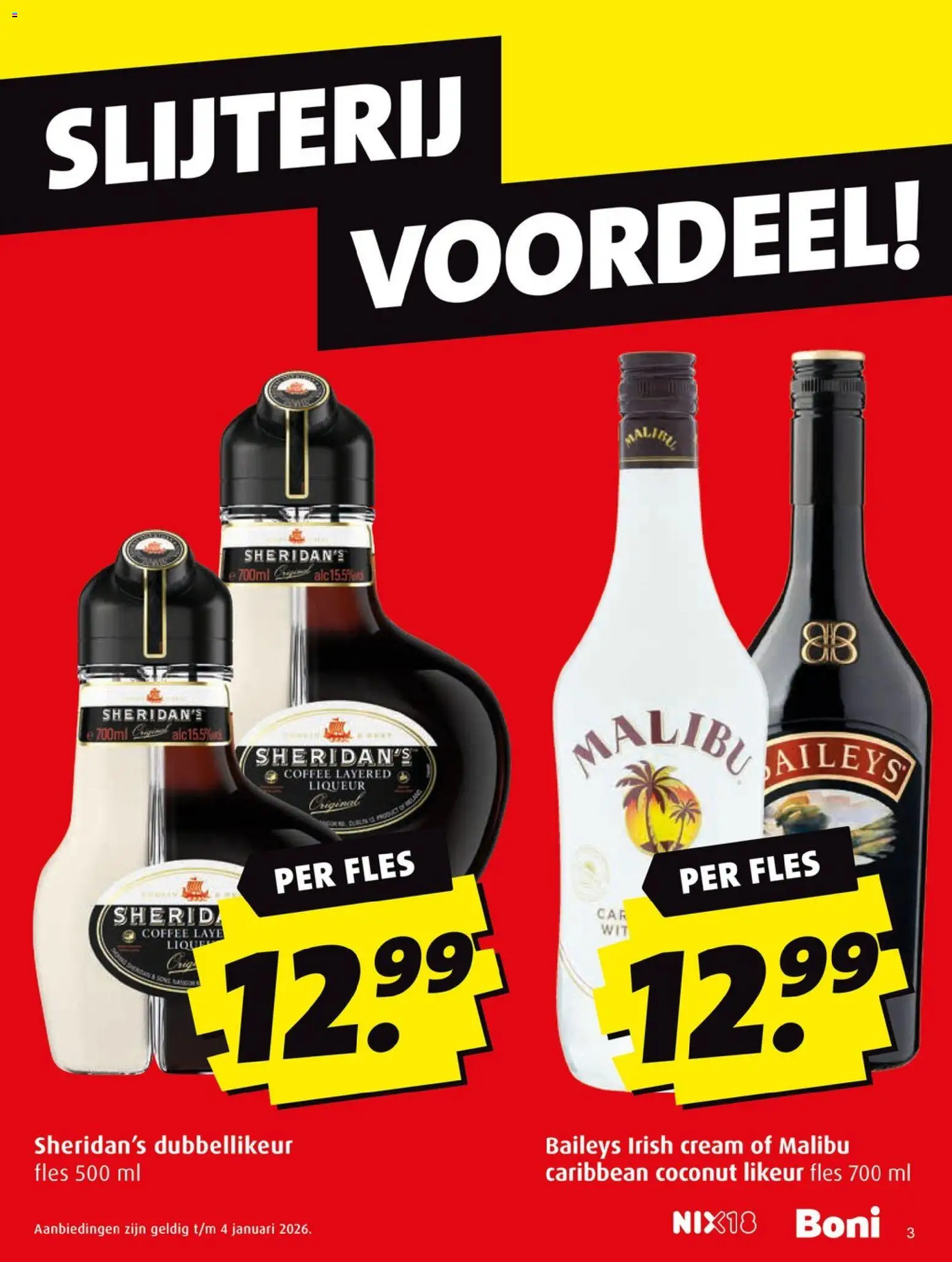 {H1} | Pagina: 3 | Producten: Fles, Slijterij