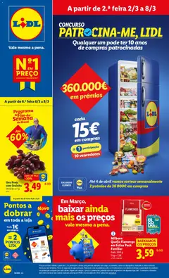 Pré-visualização Lidl folheto válido de 02.03.2026