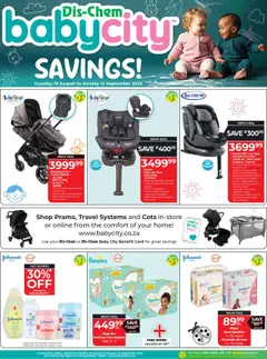 Preview of Baby City specials valid from 19.08.2025