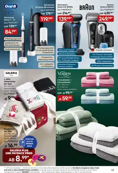 Galeria Karstadt Kaufhof Prospekt 	 ab 03.12.2025 gültig | Seite: 43