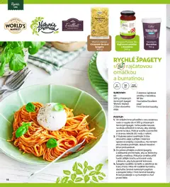 Náhled letáku Albert magazín od 01.04.2026 | Strana: 18 | Produkty: Oleje, Talíře, Lžíce, Sklenice