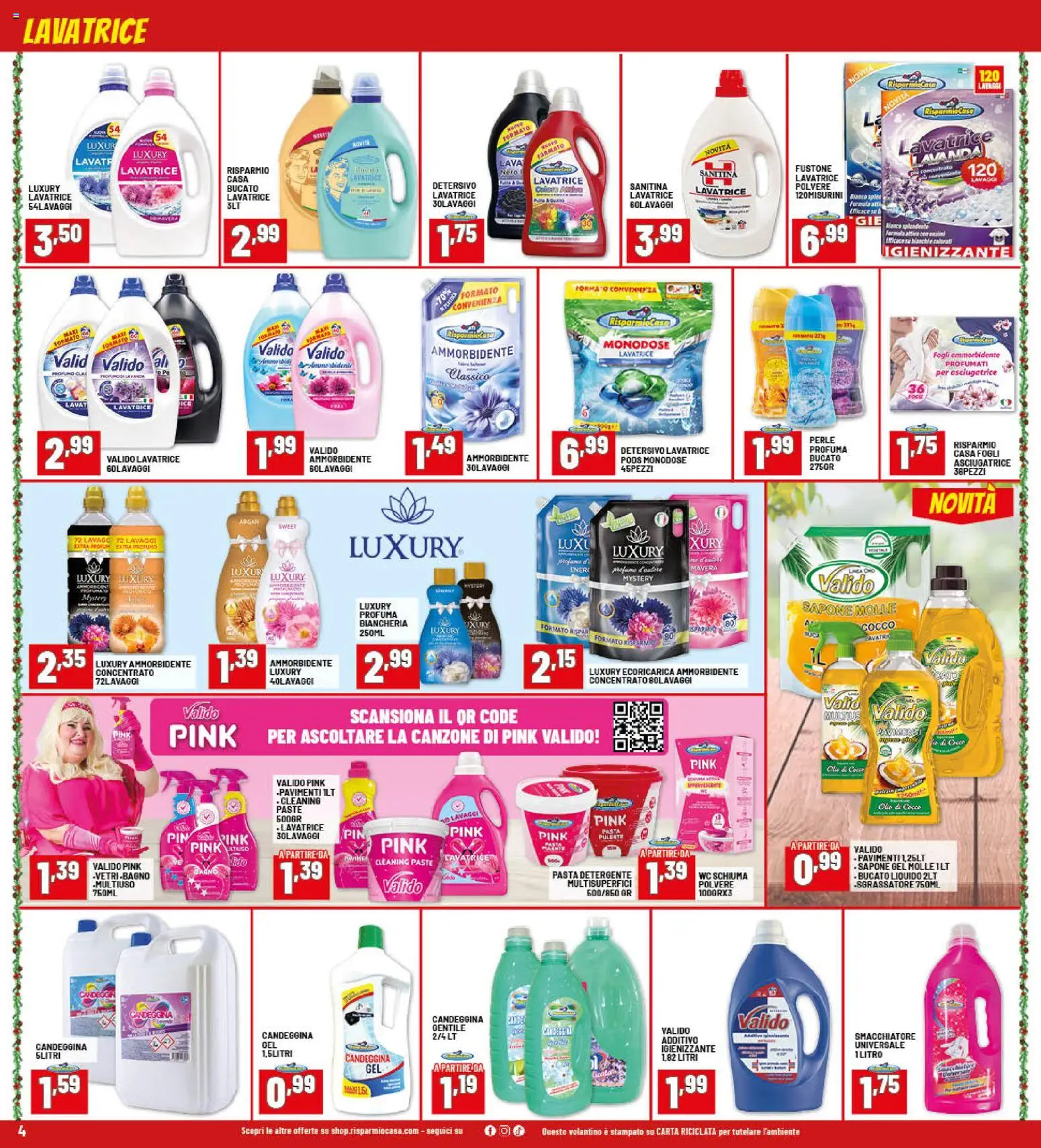 Volantino RisparmioCasa del 22.12.2025 | Pagina: 4