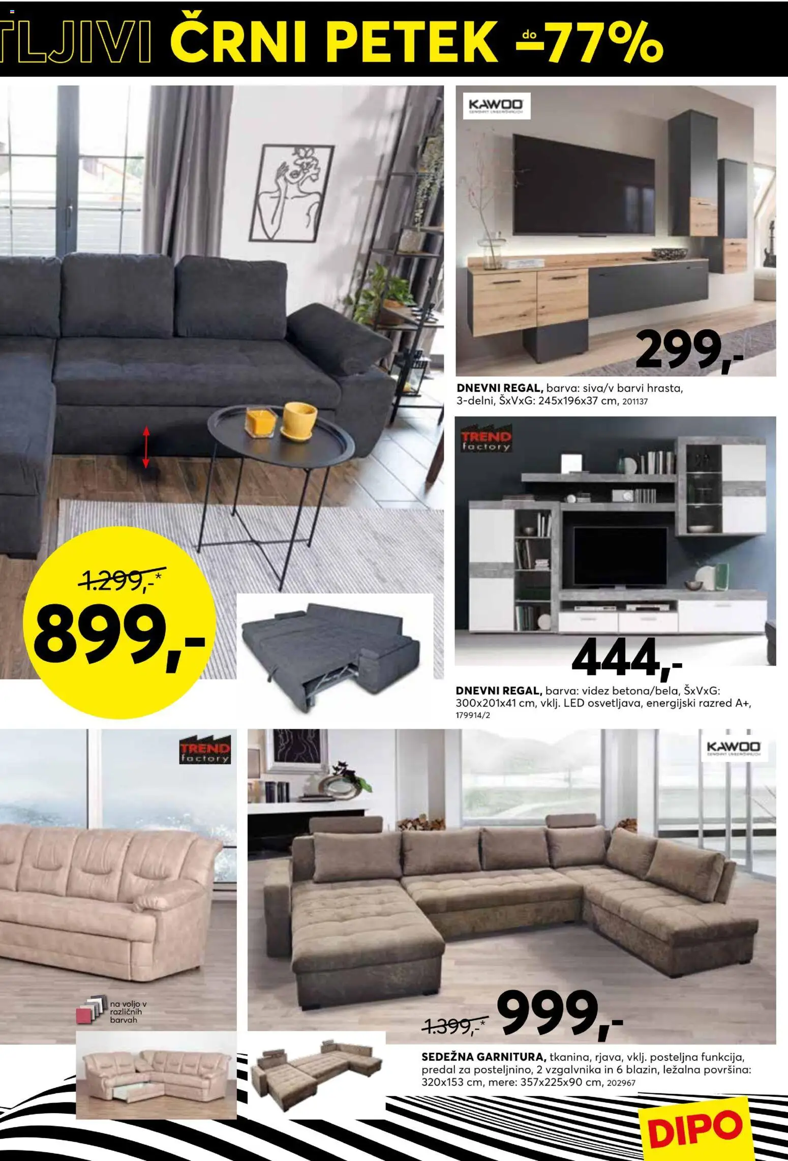 Novi Dipo katalog ponudbe – veljaven od 25.11.2025 | Stran: 3 | Izdelki: Barva