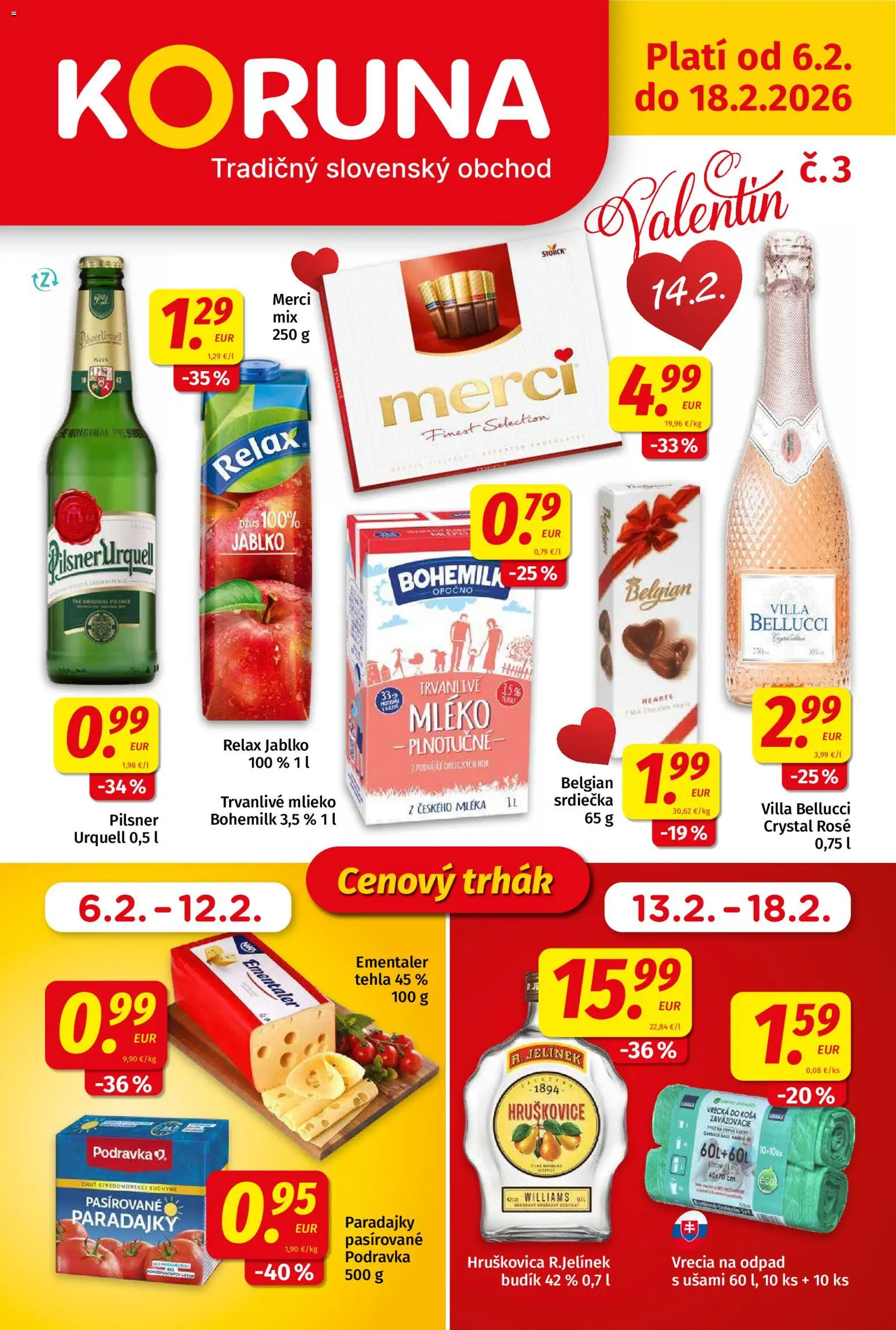 Nové Koruna akcie – leták je platný od 06.02.2026 | Strana: 1