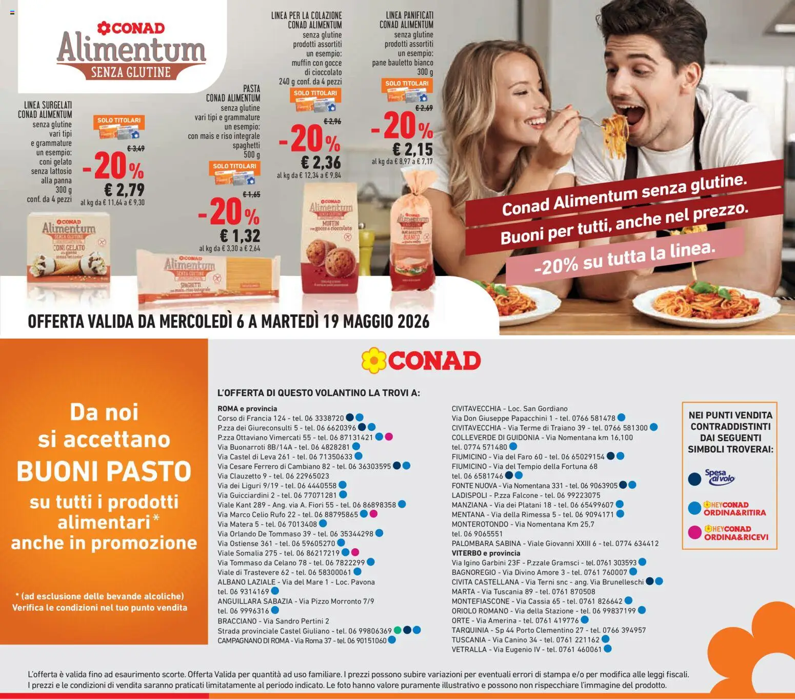 Volantino Conad del 06.05.2026 | Pagina: 27 | Prodotti: Pane, Cioccolato, Pasta, Mais