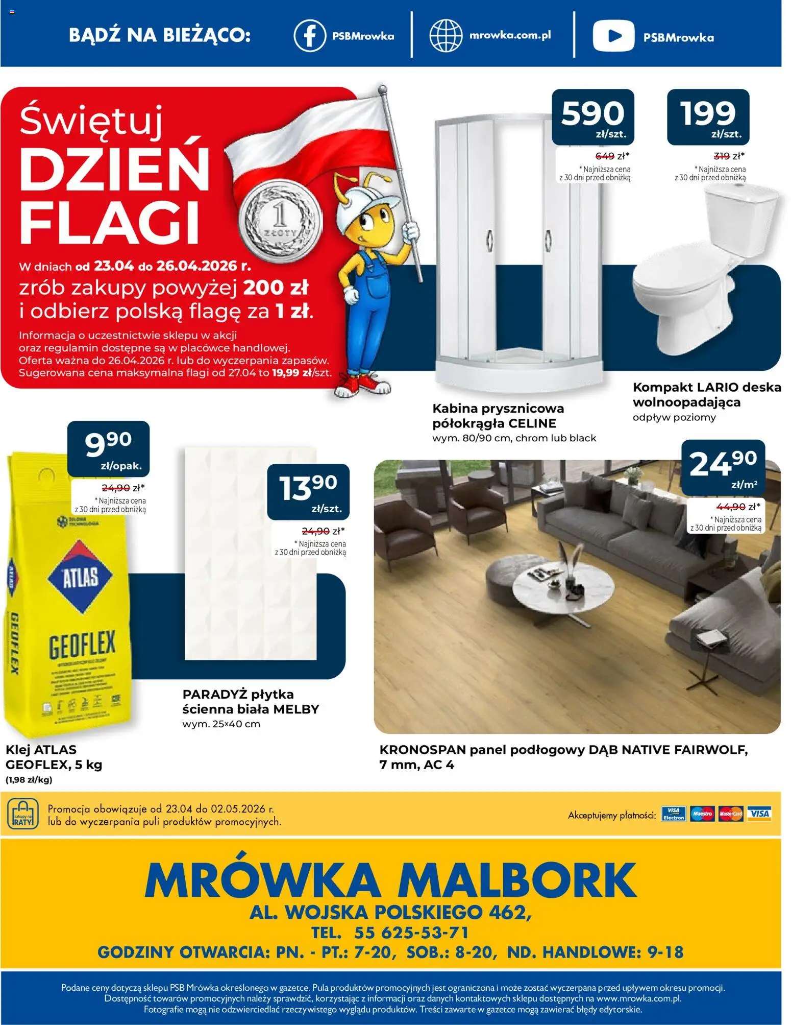 Mrówka gazetka - Malbork od 23.04.2026 | Strona: 8