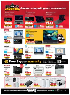 HiFi Corp specials catalogue – valid from 05.11.2025 | Page: 7 | Products: Router, Printer, Mouse, Hard drive