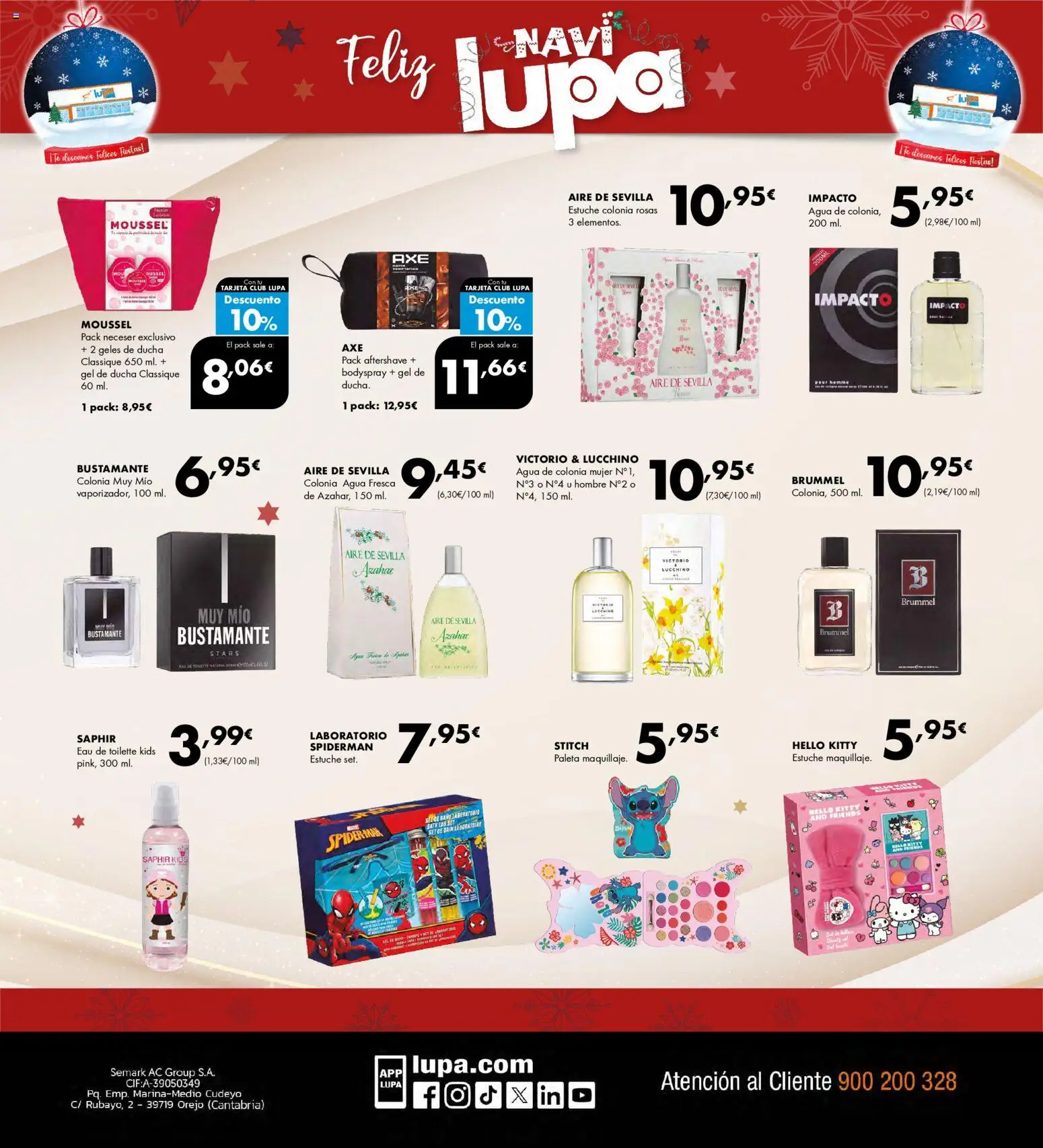 Lupa Supermercados folleto │ válido desde el 18.12.2025 | Página: 16 | Productos: Eau de toilette, Agua de colonia, Colonia, Gel de ducha