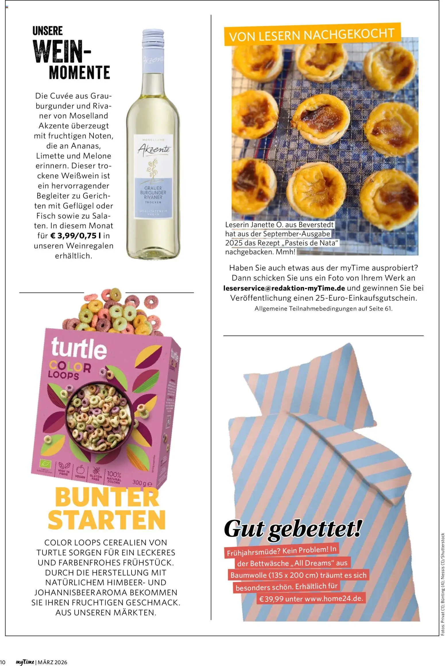 Combi myTime März 2026 – gültig ab 01.03.2026 | Seite: 10 | Produkte: Weißwein, Fisch, Limette, Melone