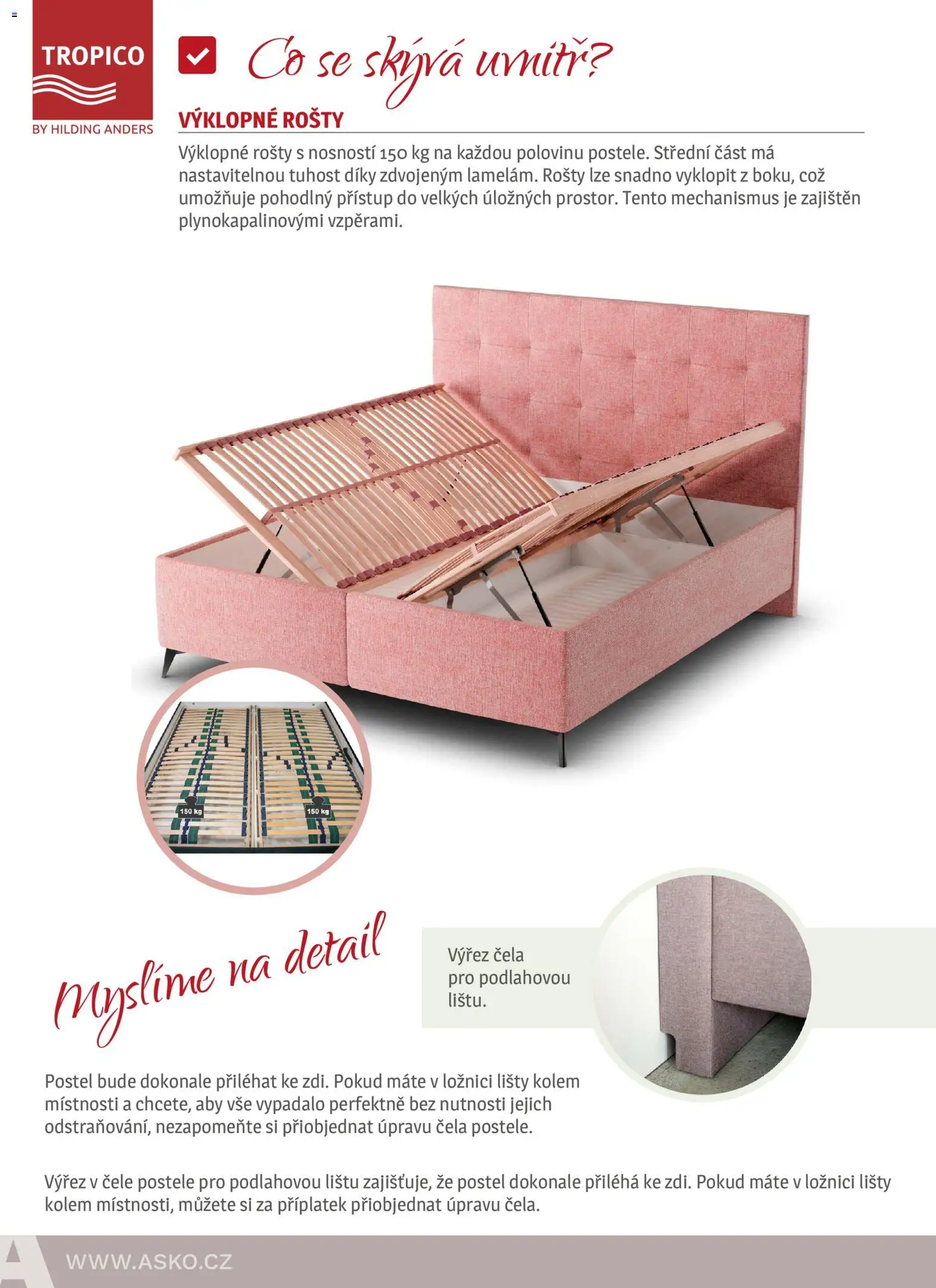 ASKO nábytek leták - Nabídka matrací od 01.01.2026 | Strana: 54 | Produkty: Postele, Postel