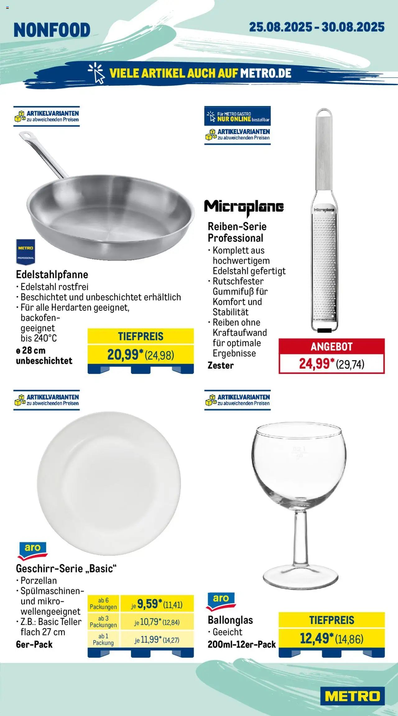Metro Wochen-Angebote Gastro - gültig ab dem 25.08.2025 | Seite: 20 | Produkte: Backofen