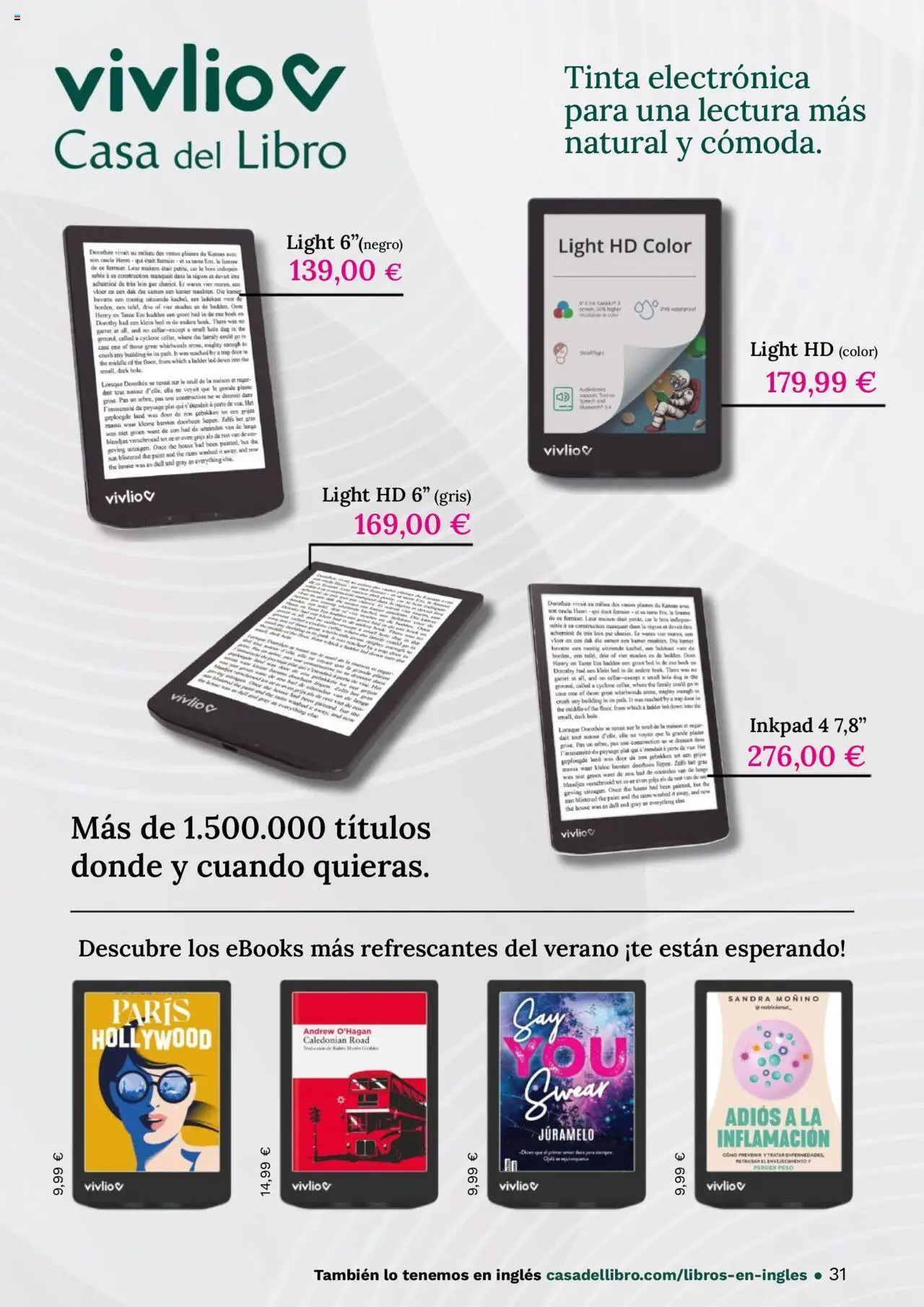 Casa del libro folleto │ válido desde el 01.07.2025 | Página: 31 | Productos: Té, Peso