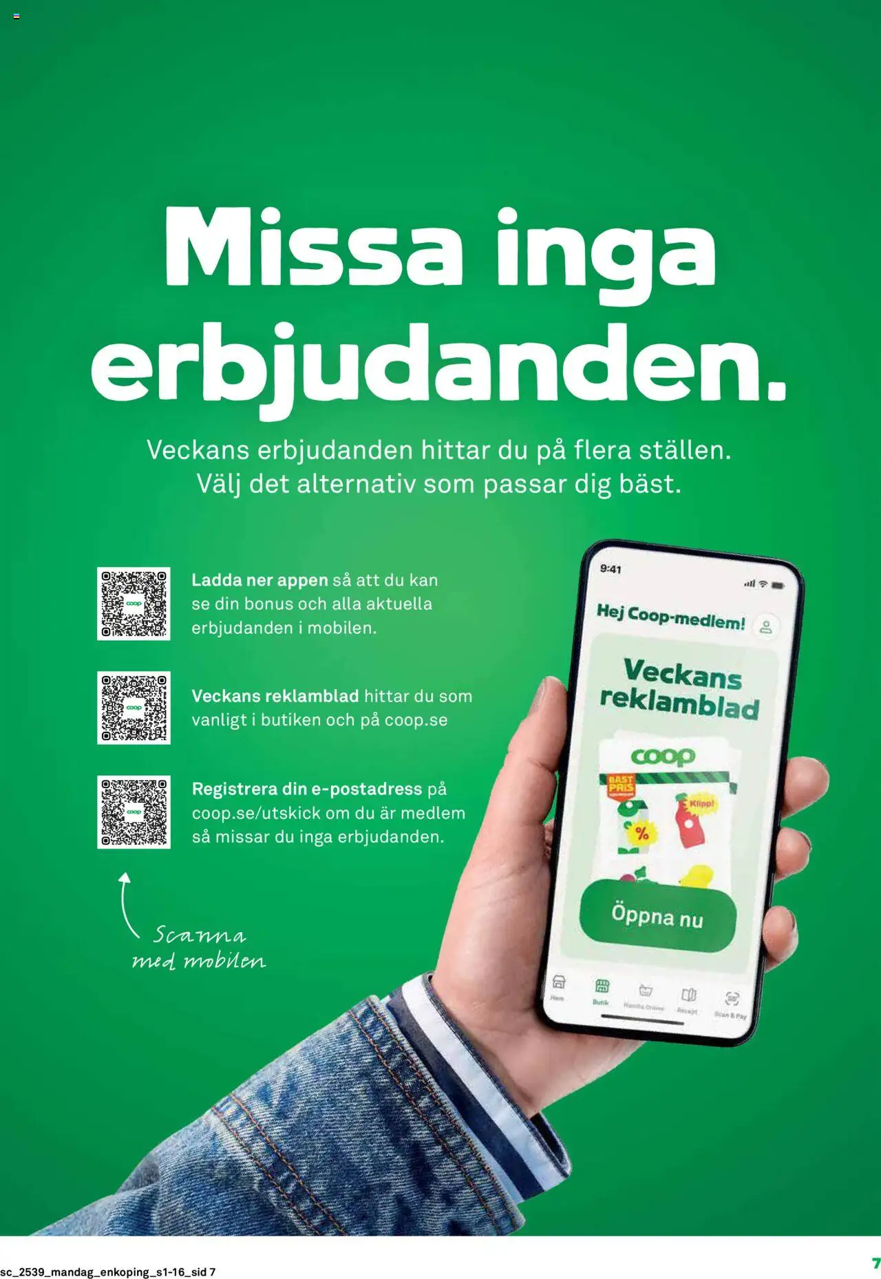Stora Coop reklamblad aktuell från 22.09.2025 | Sida: 7