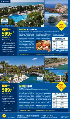 Lidl aktionen Reisen April ab 28.03.2026 gültig | Seite: 8 | Produkte: Volleyball, Tee, Uhr, Klimaanlage