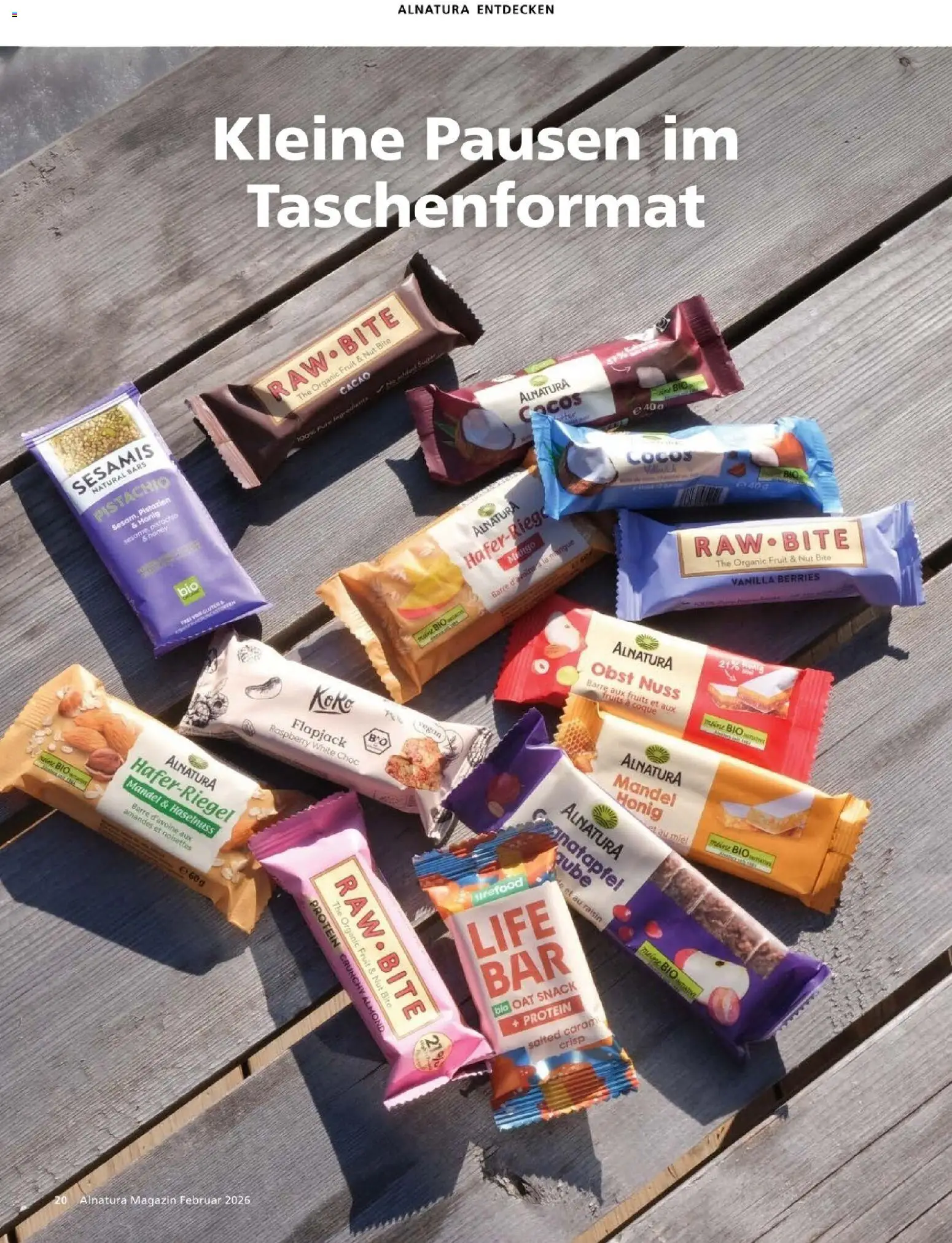 Alnatura Prospekt – gültig ab 01.02.2026 | Seite: 20 | Produkte: Pistazien, Obst