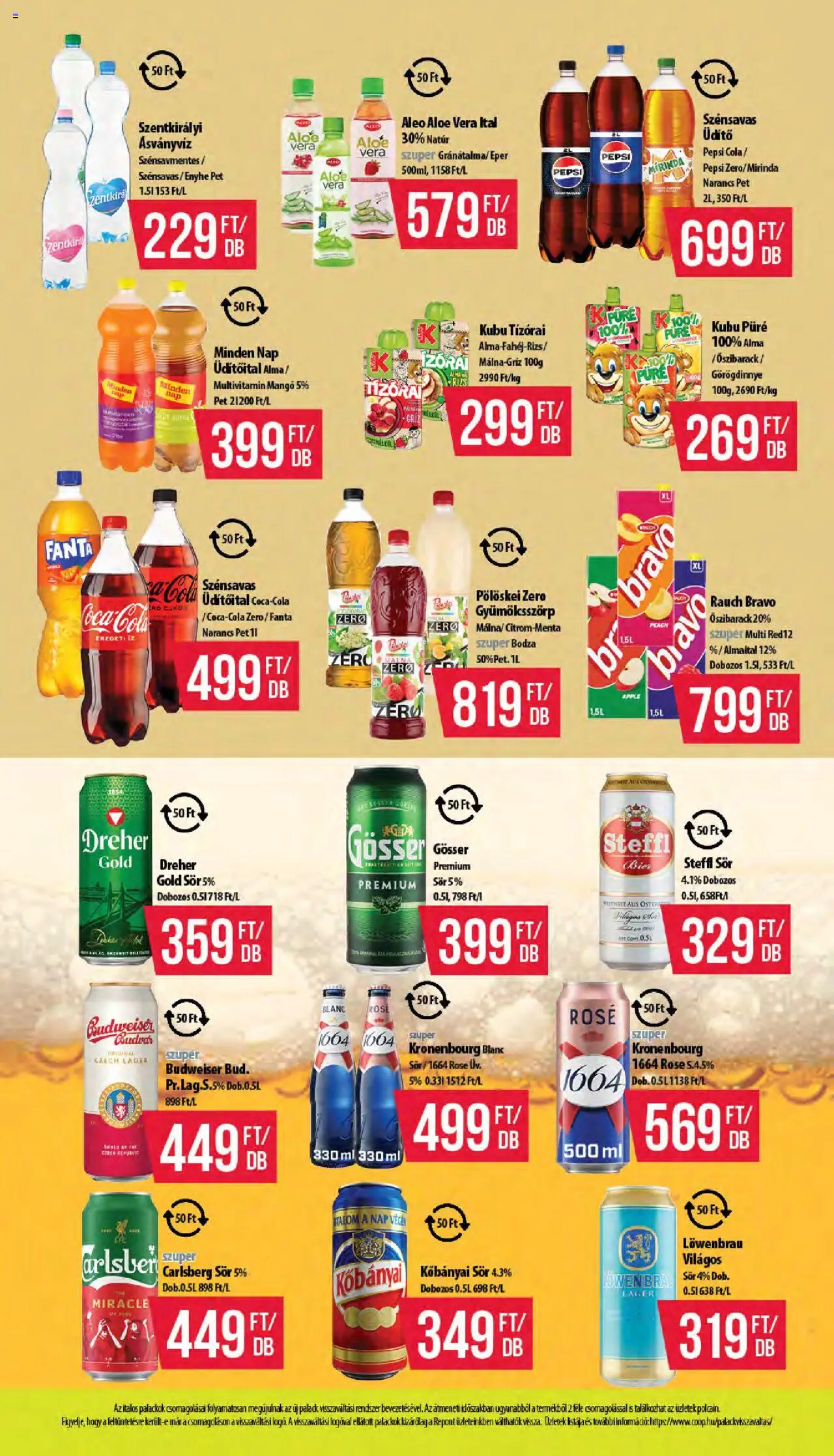 COOP akciós ujság - amely érvényes a következő dátumtól: 16.10.2025 | Oldal: 9 | Termékek: Málna, Bundeva, Ásványvíz, Mangó