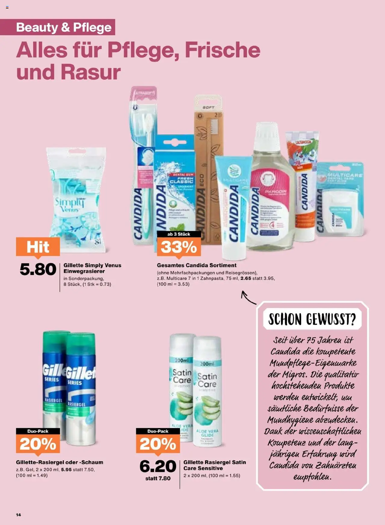 Migros Aktionen ab 26.08.2025 | Seite: 14