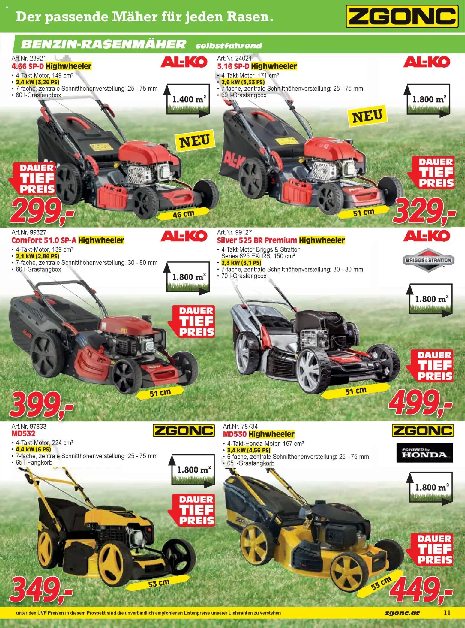 Zgonc Flugblatt Mai I 2026 gültig ab 01.04.2026 | Seite: 11