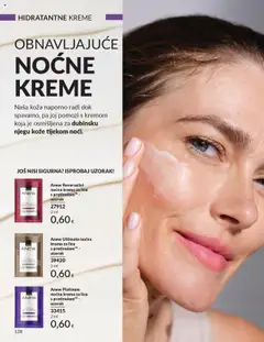 Katalog Avon - Pregled kataloga iz trgovine Avon, vrijedi od 30.09.2025 | Stranica: 128 | Proizvodi: Krema za lice, Noćna krema, Krema