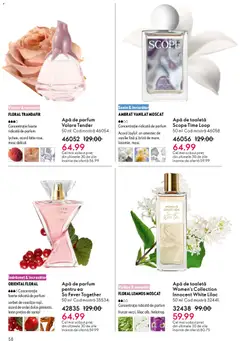 Ofertele Oriflame valabile de la 21.01.2026 | Pagină: 58 | Produse: Trandafir, Parfum, Ardei, Apă