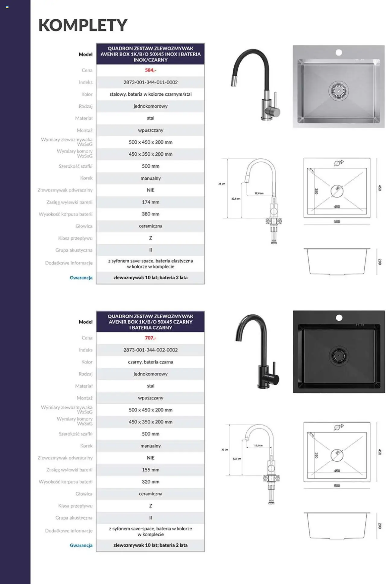 Salony Agata Gazetka - Quadron Armatura od 01.09.2025 | Strona: 12 | Produkty: Bateria