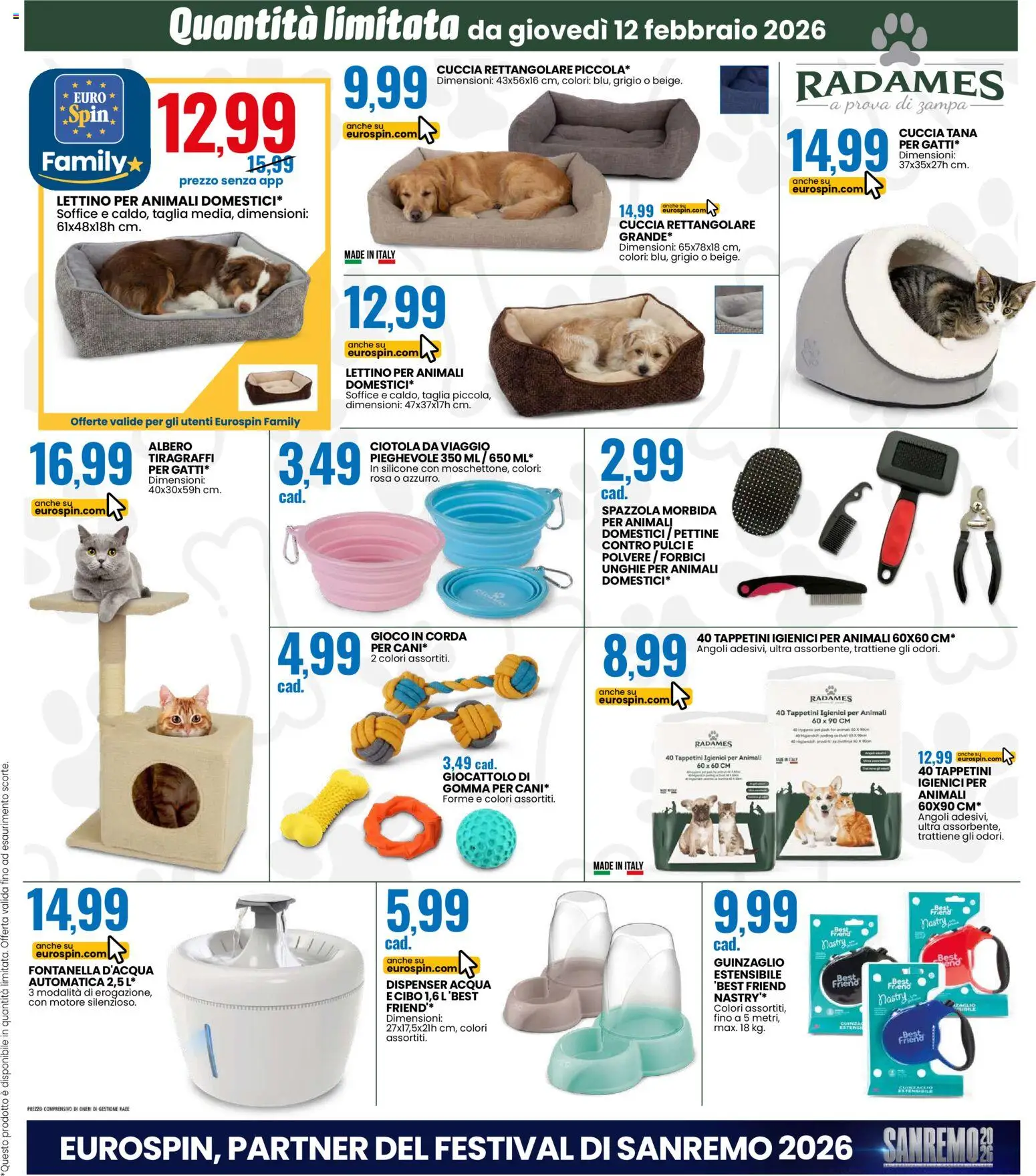 Volantino Eurospin del 12.02.2026 | Pagina: 15