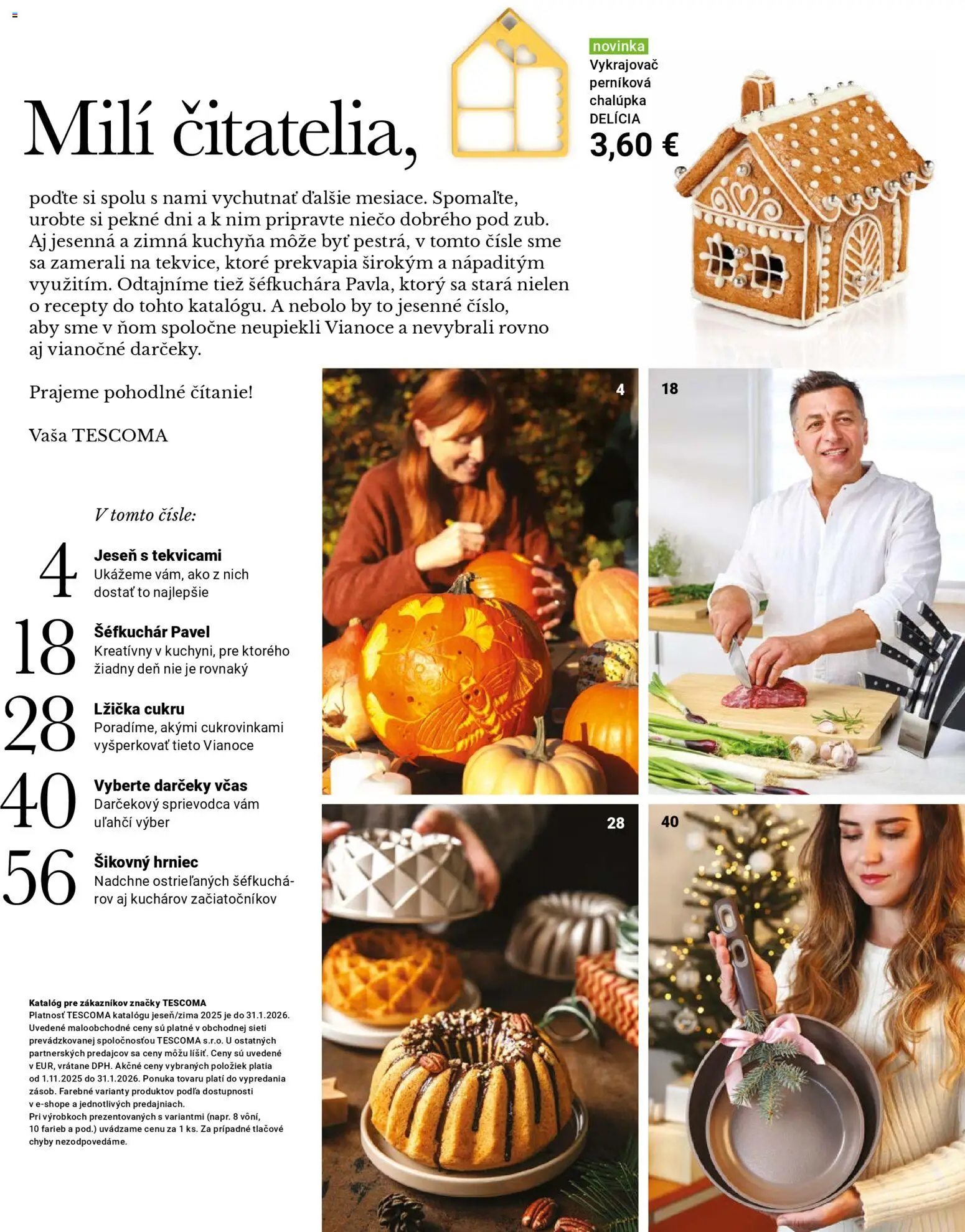 Nové TESCOMA akcie – leták je platný od 01.11.2025 | Strana: 3 | Produkty: Kuchyňa