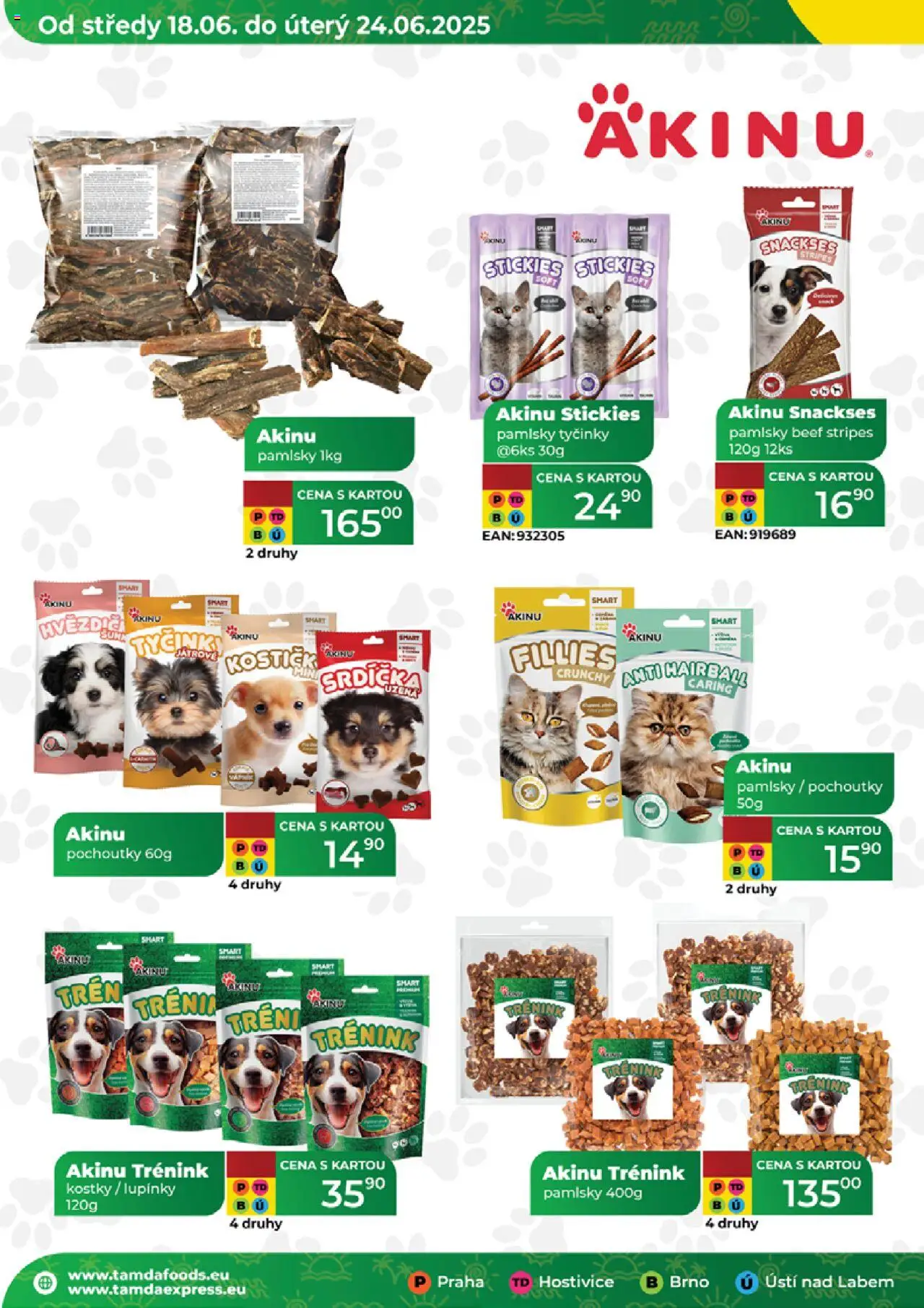Tamda Foods leták od 18.06.2025 | Strana: 46 | Produkty: Tyčinky, Kostky