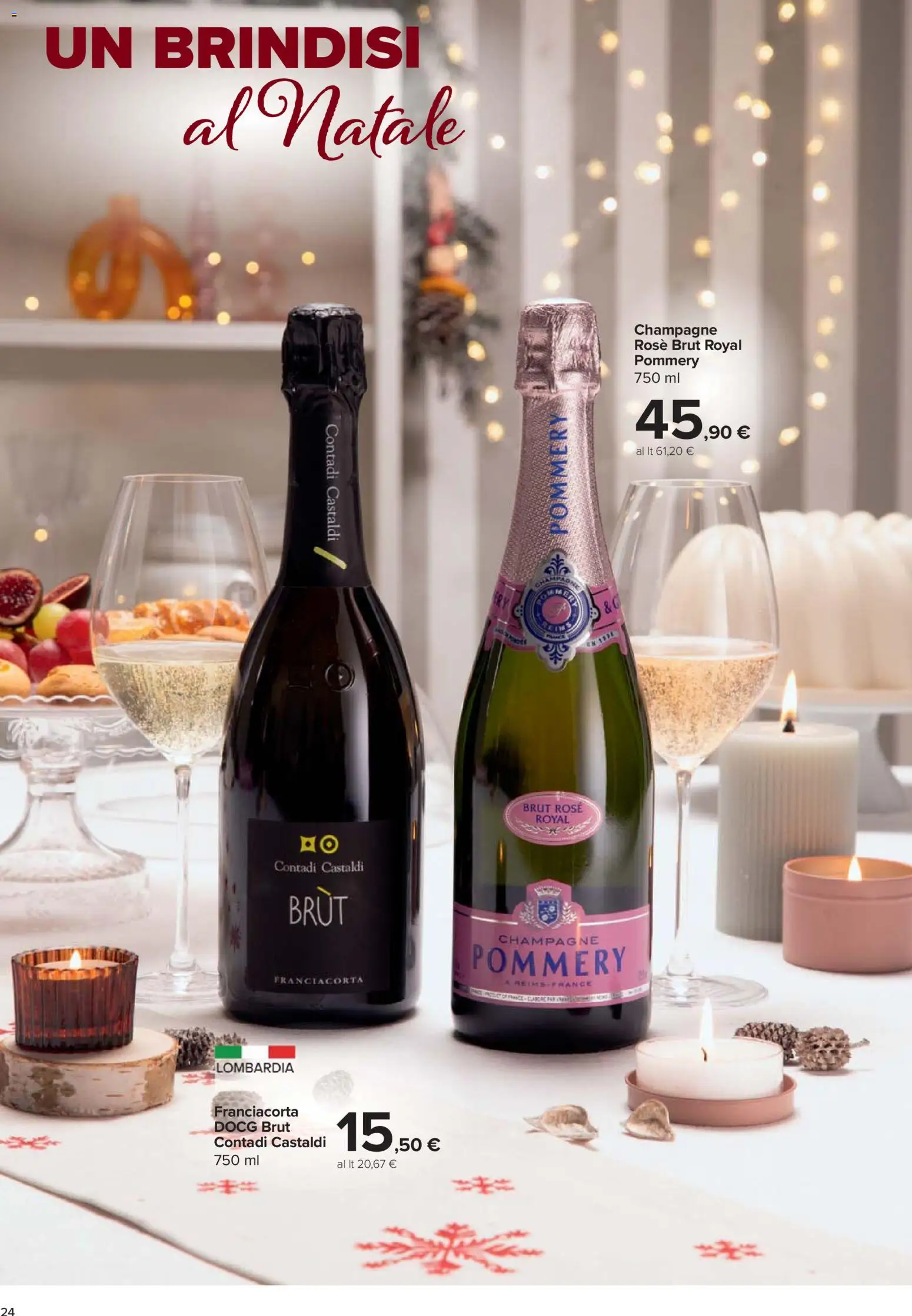 Volantino Carrefour del 27.11.2025 | Pagina: 24 | Prodotti: Champagne