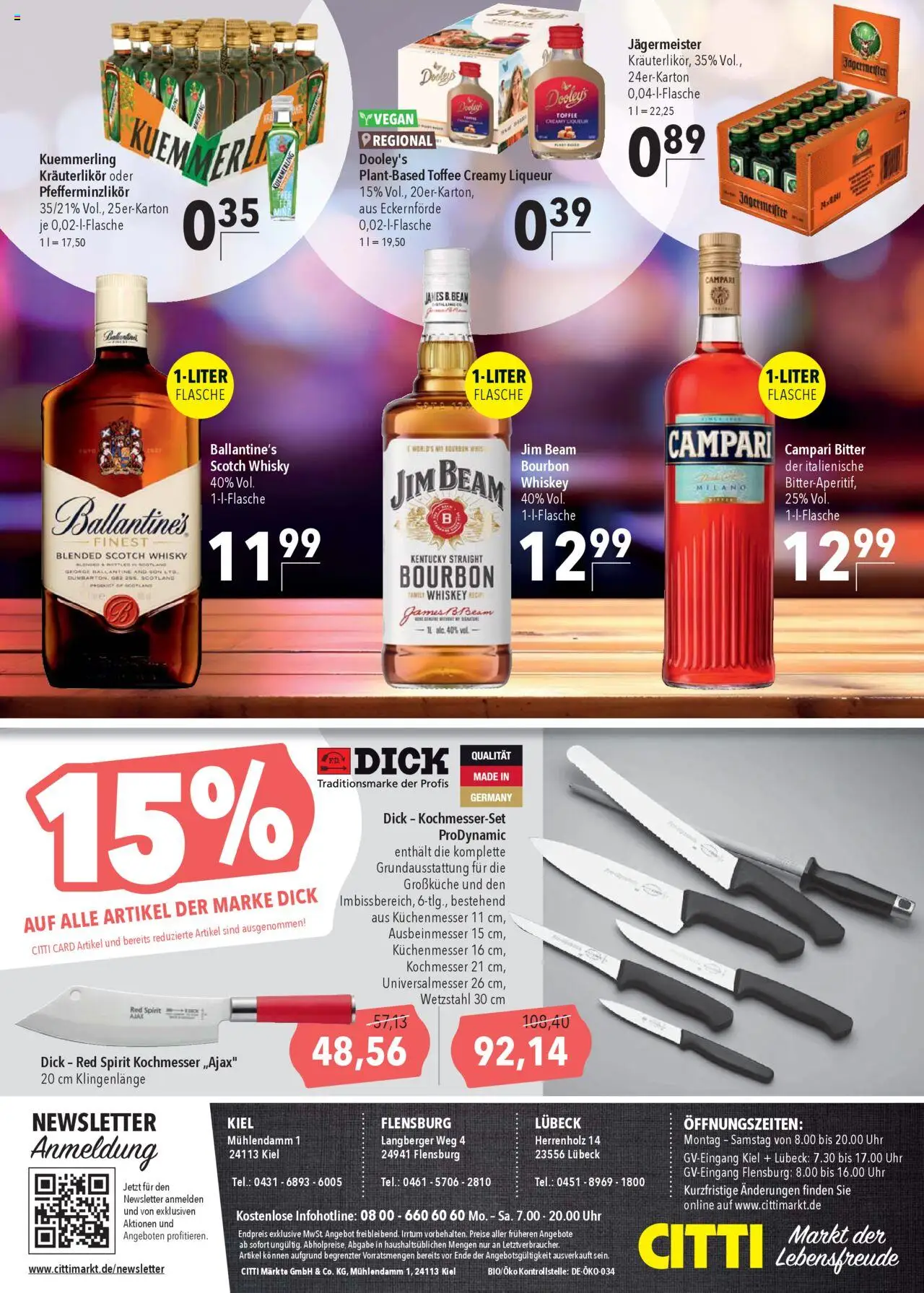 CITTI Markt - Aktuelle Angebote für Profis - gültig ab dem 30.07.2025 | Seite: 8 | Produkte: Whisky, Jim beam, Jägermeister, Kuemmerling