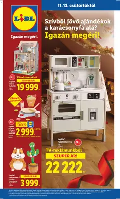 Lidl - Játék katalógus - amely érvényes a következő dátumtól: 13.11.2025