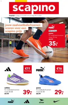 Scapino - Folder - Voorbeeld van een folder van Scapino, geldig van 12.12.2025