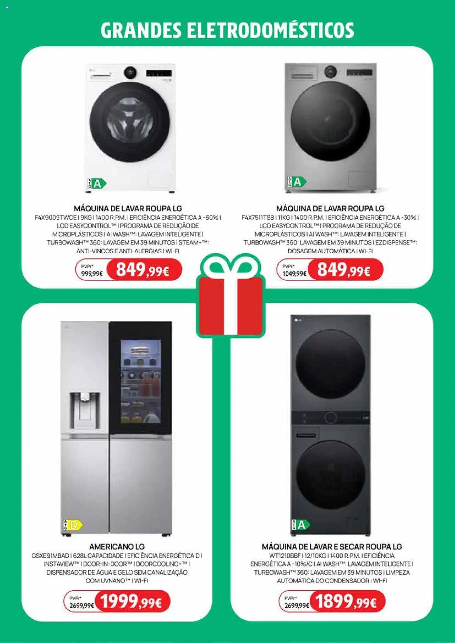 Darty - folheto │ válido de 02.12.2025 | Página: 44 | Produtos: Agua, Máquina de lavar