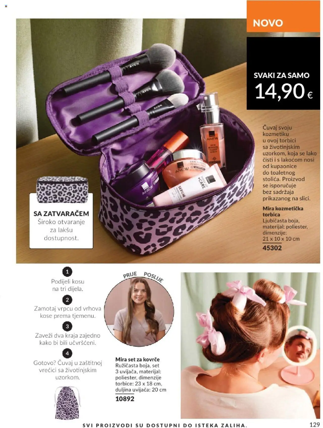 Avon katalog | vrijedi od 01.08.2025 | Stranica: 129 | Proizvodi: Torbica